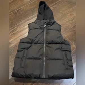 Old navy toddler 3T fleece lined puffer vest